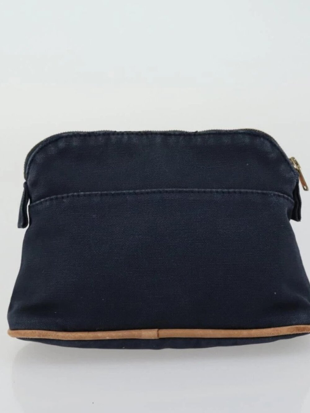 HERMES Bolide Pouch Canvas 5 Set Light Blue Orange Yellow Navy Red Auth ti3568 - Picture 7 of 16